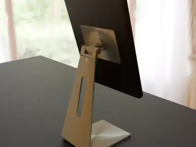 Tablet device and stand 3D model