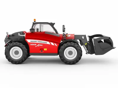 Massey Ferguson 9305 Xtra telehandler 3D model