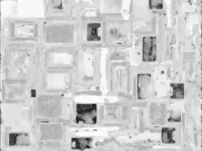 Rusted Post Apocalyptic Storage 3D Model Props Kit Low-poly 3D model