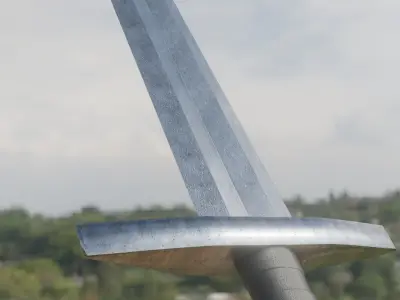Viking Sword  3D model