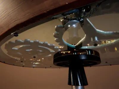 Coffee Table 4 Low-poly 3D model