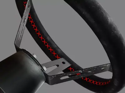 Steering Wheel Drifting 3D model