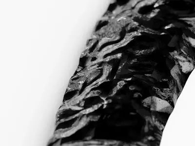 Obsidian Blade 3D model