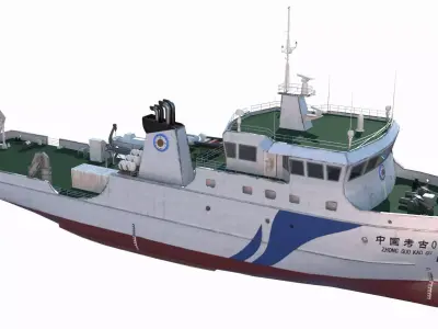 Archaeological Research Vessel 01 3D model