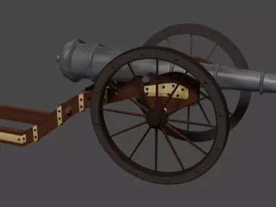 Ancient Artillery 3D model