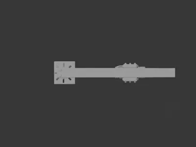 Jib Crane 3D model from CGTrader