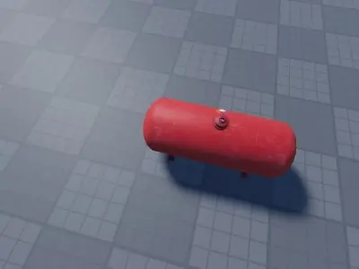 Gas Tank 3D model get