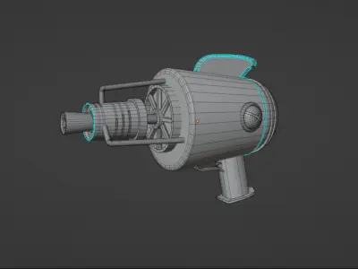 Rayguns - Aliens Guns 3D model