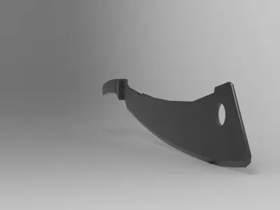 Melee Weapon Machete 3D model