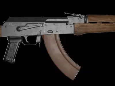 Ak74 Assault rifle 3D model