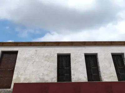 Old High-Quality 3D Colonial House Low-poly 3D model purchase