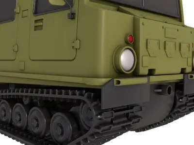 Bandvagn Bv 206 3D model