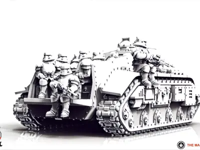 Feudal Guard - Upgrade Pack 4 3D print model