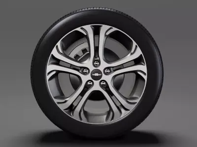 Chevrolet Bolt EV wheel 3D model