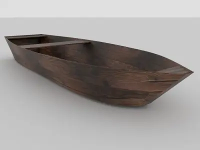 BOAT INTERIER 3D model