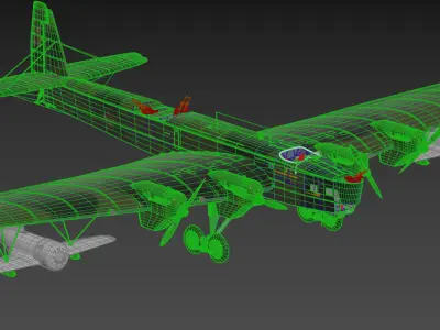 Tupolev TB3 3D model