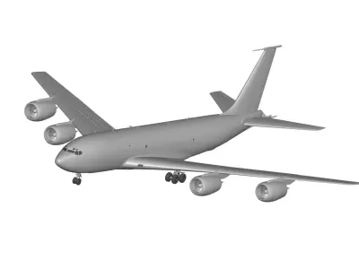 Boeing KC-135 Stratotanker 3D model buy