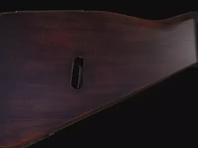 STG44 Rifle Low-poly 3D model