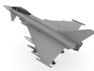  Eurofighter Typhoon 3D print model