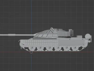 T-72 AMT 3D model
