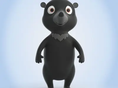 Black Bear 3D model