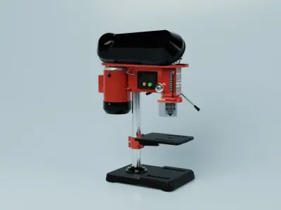Drilling machine Drillling press 3D model
