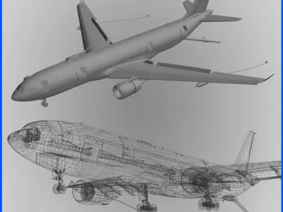 Northrop Grumman KC-45 USAF 3D model
