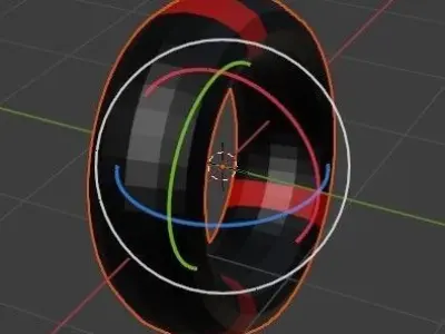 3d model Tire  3D model