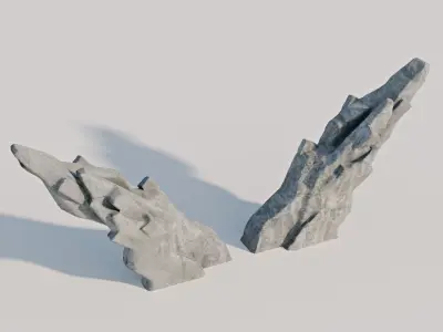 Brutalist Monument 3D model purchase
