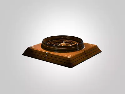 Industrial Ventilation Fan 3D Model with PBR Textures Free low-poly 3D model