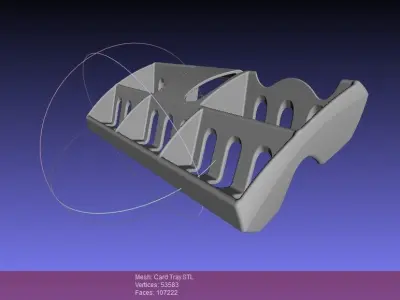Card Tray Free 3D model