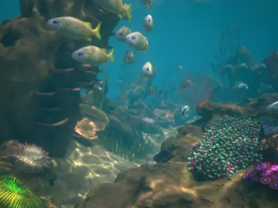 Reef 03 3D model