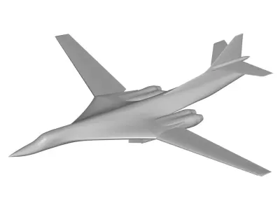 Tupolev Tu-160 3D model get