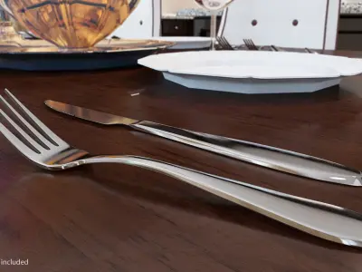 Silverware Set 3D model