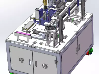 Dual-station Hot Melt Equipment  3D model
