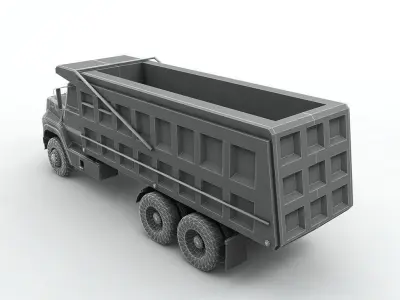 Dump Truck L9000 3D model