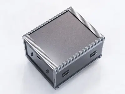 Heavy Duty Road Case Flight Cas Airplane  3D model
