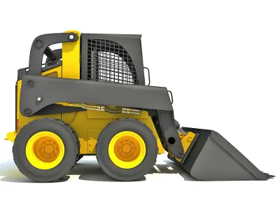 Skid Steer Loader 3D model buy