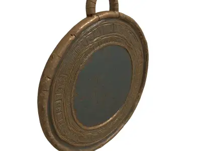 Ancient Medallion 3D Model Low-poly 3D model