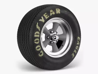 Goodyear Billboard Torq Thrust Combo 3D model