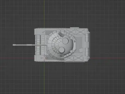 T-72 AMT 3D model