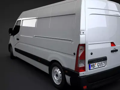 Master L3H2 Rigged 3D model