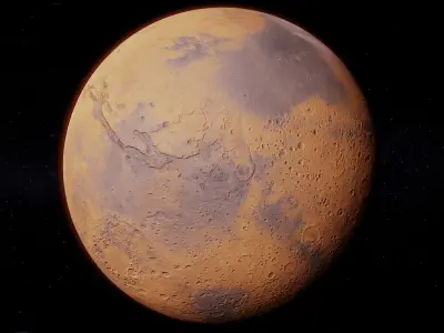  Mars Photorealistic 32K 