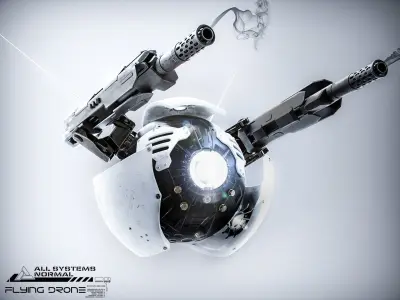 Sci-Fi Characters Part 4 3D Model Pack