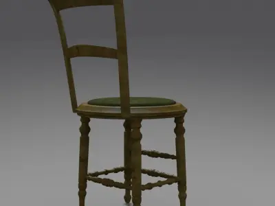 Antique Chair 3D model