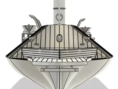 CSS Virginia RC Model 1-72 3D print model