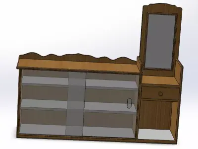 Dressing Table 3D print model