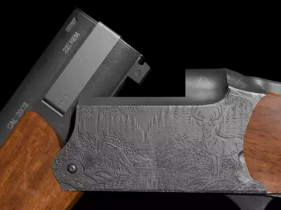 Dayz style Blaze Low-poly 3D model
