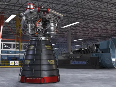  Rocket Engine RS 25 Rocket System 25 