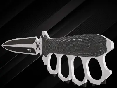 tactical knife Liberator Trench Low-poly 3D model
